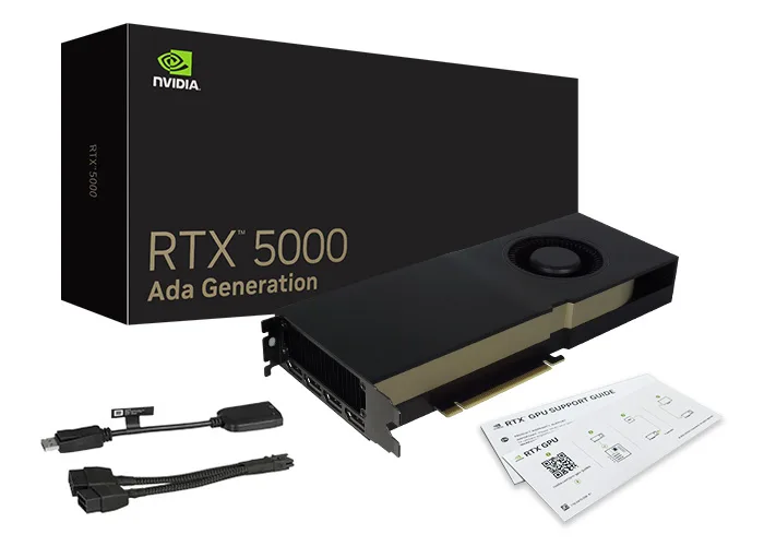 NVIDIA RTX 5000 Ada 32GB — фотография